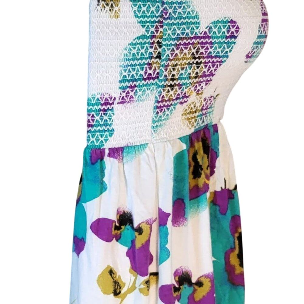 Duo Maternity Floral Convertible Top Size Large - Picture 6 of 10
